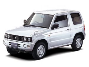 מיצובישי  פאג'רו מיני 1998. מרכב, צורה. רכב שטח 3 דלתות, 2 דור