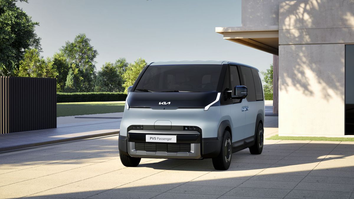 Kia PV5 2025. Кузов, экстерьер. Минивэн, 1 поколение