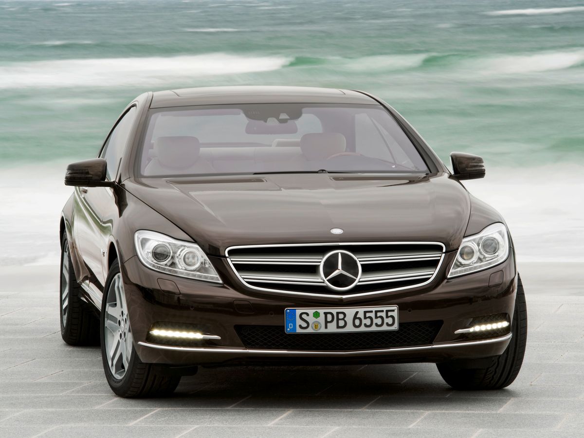 Mercedes-Benz Classe CL 2010. Carrosserie, extérieur. Coupé sans montants, 3 génération, restyling