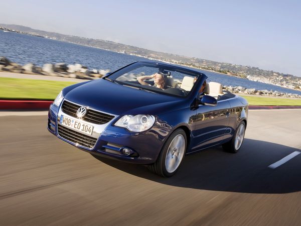 Volkswagen Eos 2006. Carrosserie, extérieur. Cabriolet, 1 génération