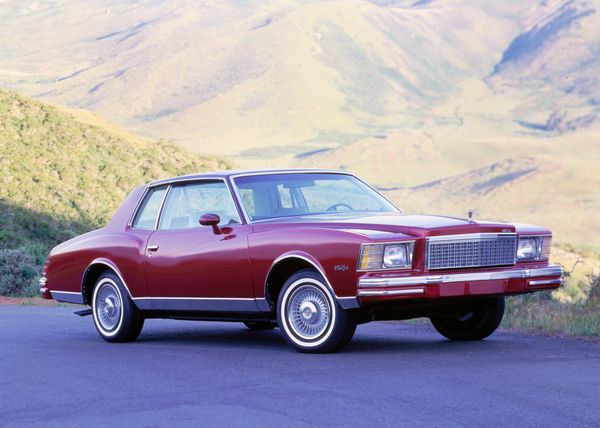 Chevrolet Monte Carlo 1978. Bodywork, Exterior. Coupe, 3 generation
