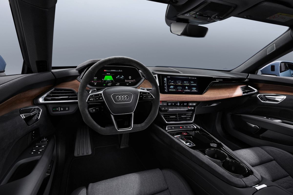 Audi e-tron GT 2021. Front seats. Sedan, 1 generation