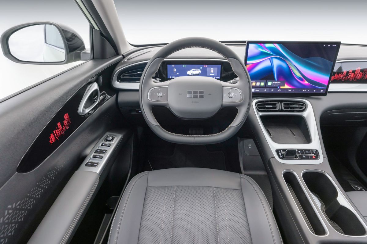Geely. Передние сидения.