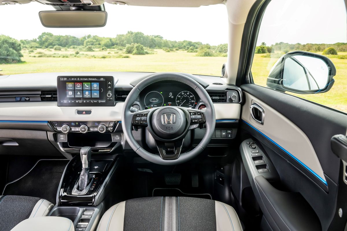 Honda HR-V 2024. Панель приборов. Внедорожник 5 дв., 3 поколение, рестайлинг