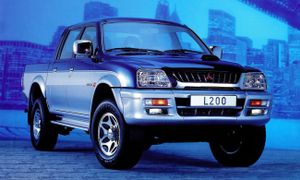 Mitsubishi L200 1996. Bodywork, Exterior. Pickup double-cab, 3 generation