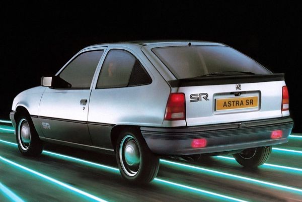 Vauxhall Astra 1984. Carrosserie, extérieur. Mini 3-portes, 2 génération