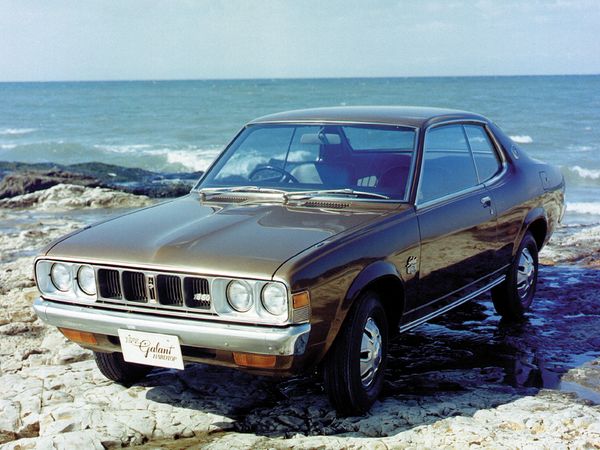 Mitsubishi Galant 1973. Carrosserie, extérieur. Coupé, 2 génération