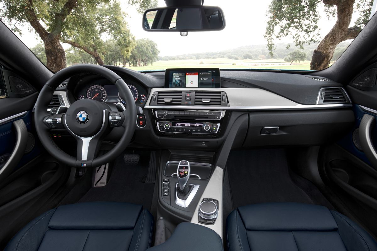 BMW 4 series 2017. Front seats. Coupe, 1 generation, restyling