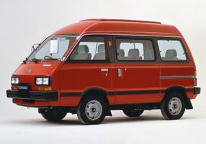 Subaru Domingo 1983. Carrosserie, extérieur. Monospace compact, 1 génération