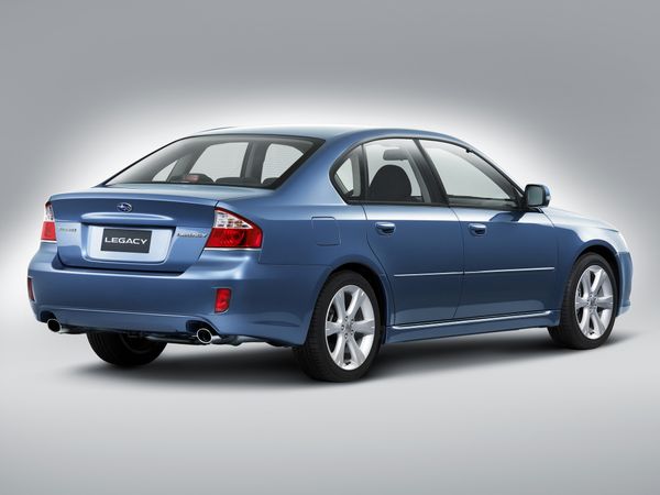 Subaru Legacy 2006. Bodywork, Exterior. Sedan, 4 generation, restyling 1