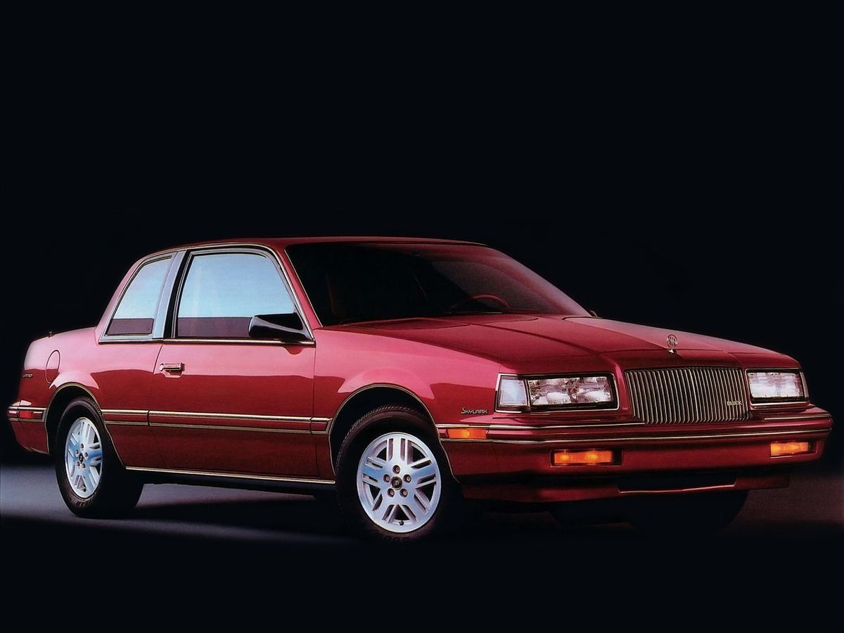 Buick Skylark 1986. Bodywork, Exterior. Coupe, 6 generation