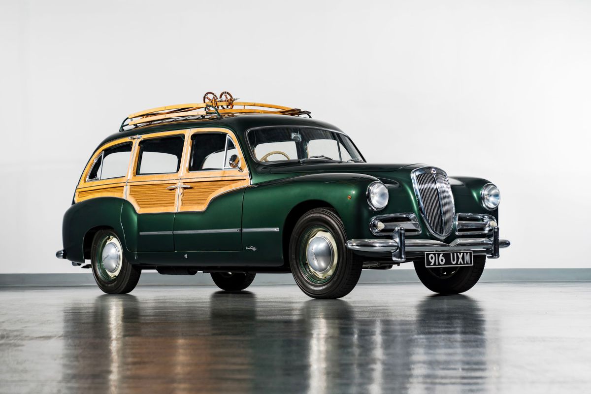 Lancia Aurelia 1950. Carrosserie, extérieur. Break 5-portes, 1 génération