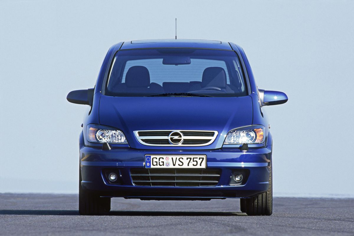 Opel Zafira 2003. Bodywork, Exterior. Compact Van, 1 generation, restyling