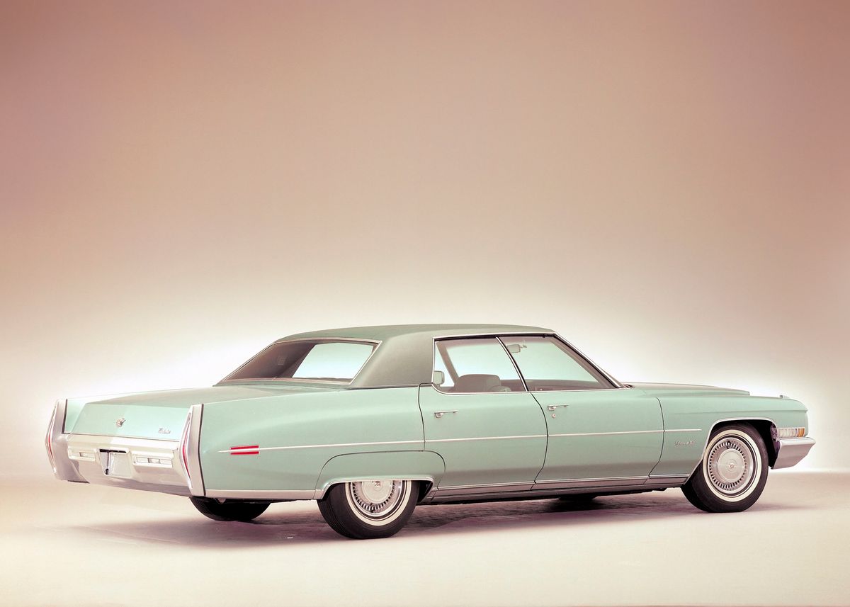 Cadillac DeVille 1971. Bodywork, Exterior. Sedan, 4 generation