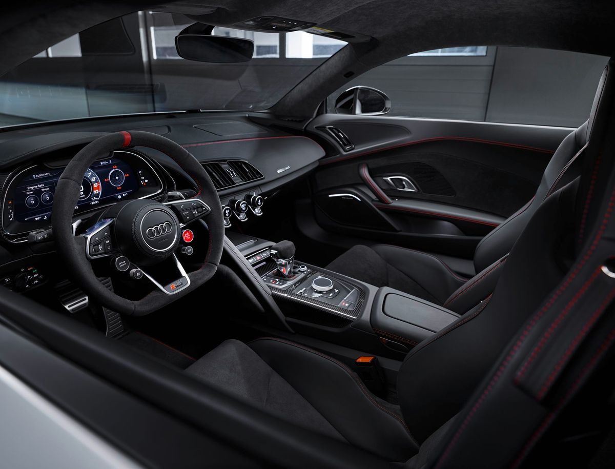 Audi R8 2018. Siéges avants. Coupé, 2 génération, restyling