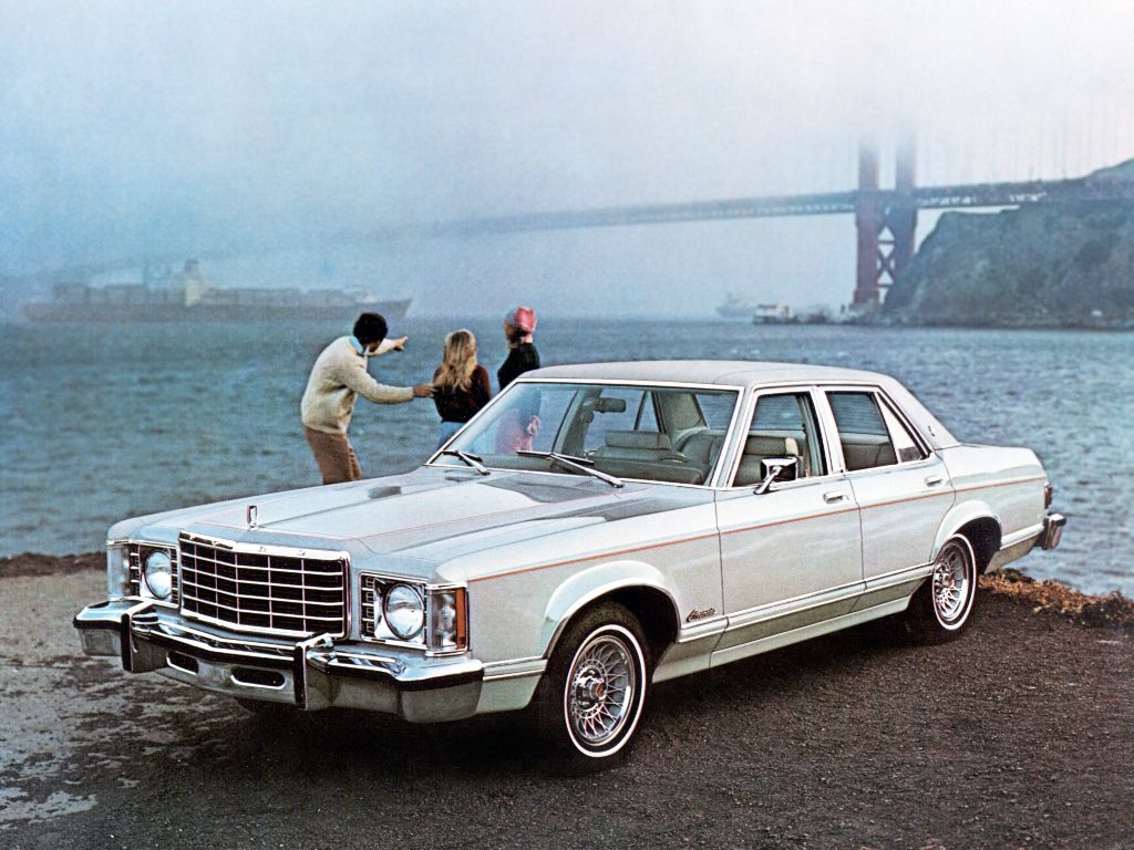 Ford Granada (North America) 1975. Bodywork, Exterior. Sedan, 1 generation