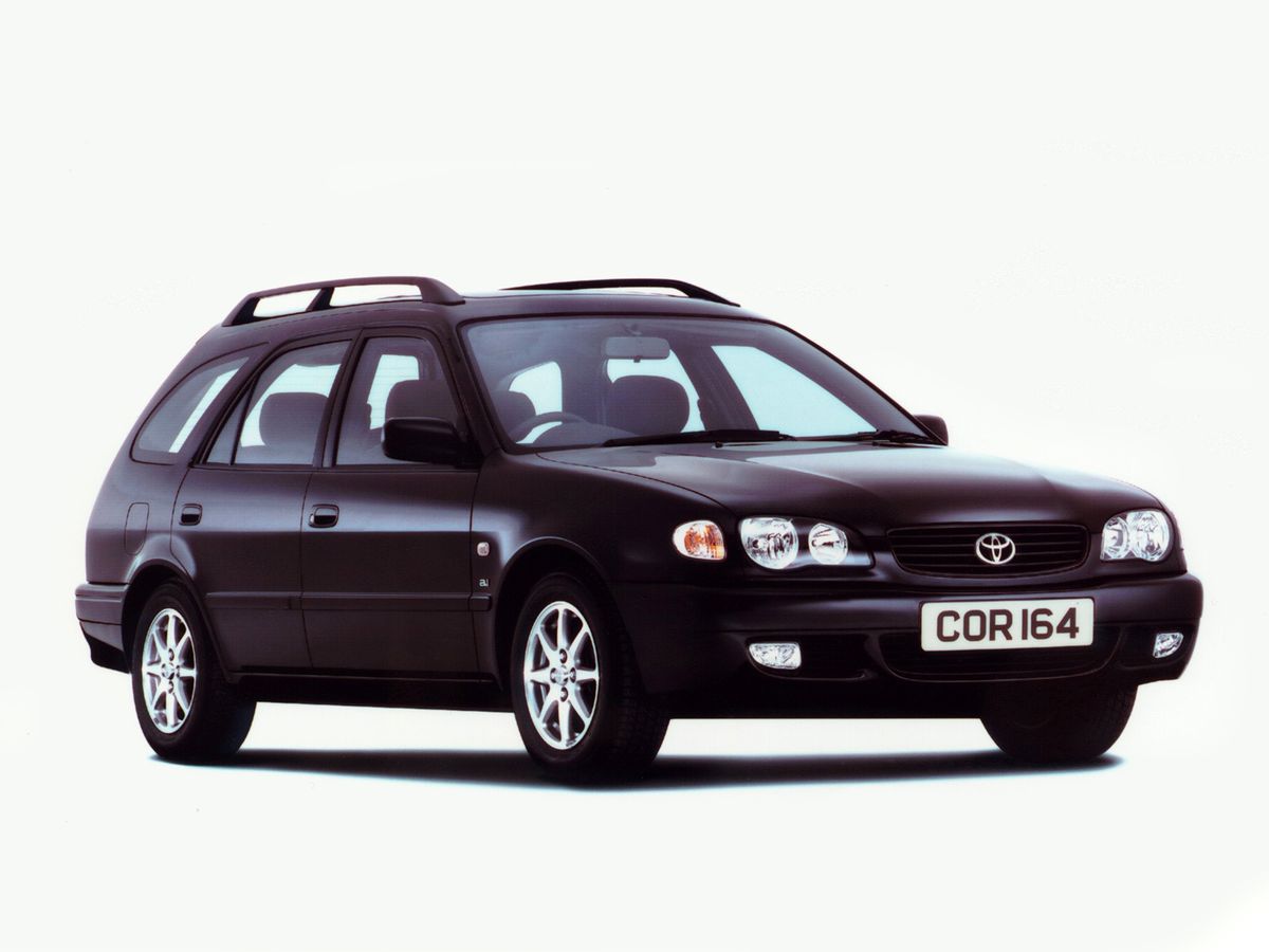 Toyota Corolla 1999. Carrosserie, extérieur. Break 5-portes, 8 génération, restyling
