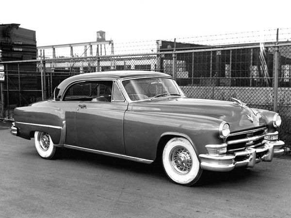 Chrysler Imperial 1949. Carrosserie, extérieur. Coupé sans montants, 6 génération