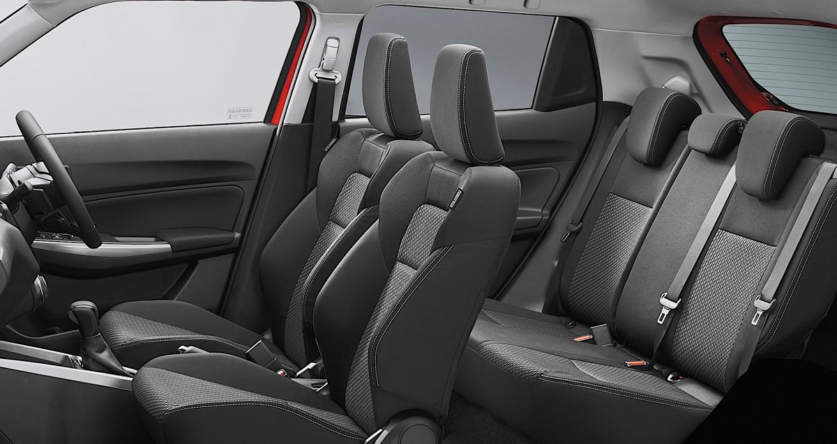 Suzuki Swift 2016. Interior. Mini 5-doors, 5 generation