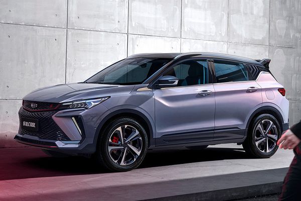Geely Coolray 2022. Bodywork, Exterior. SUV 5-doors, 1 generation, restyling