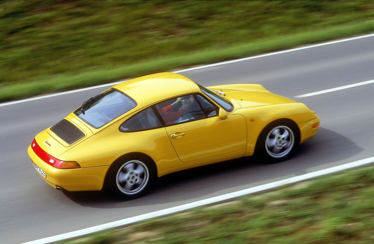 Porsche 911 1993. Carrosserie, extérieur. Coupé, 4 génération