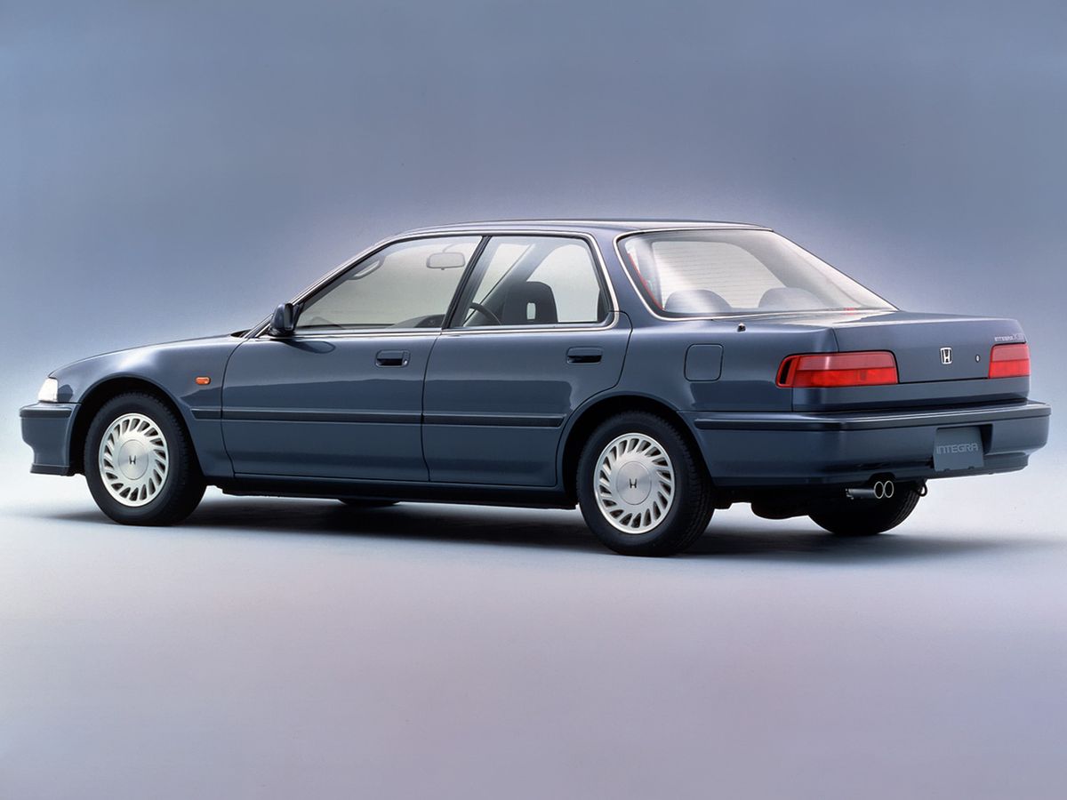 Хонда Интегра 1989. Кузов, экстерьер. Седан, 2 поколение