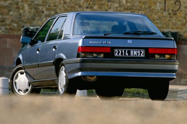 Renault 25 1984. Bodywork, Exterior. Liftback, 1 generation