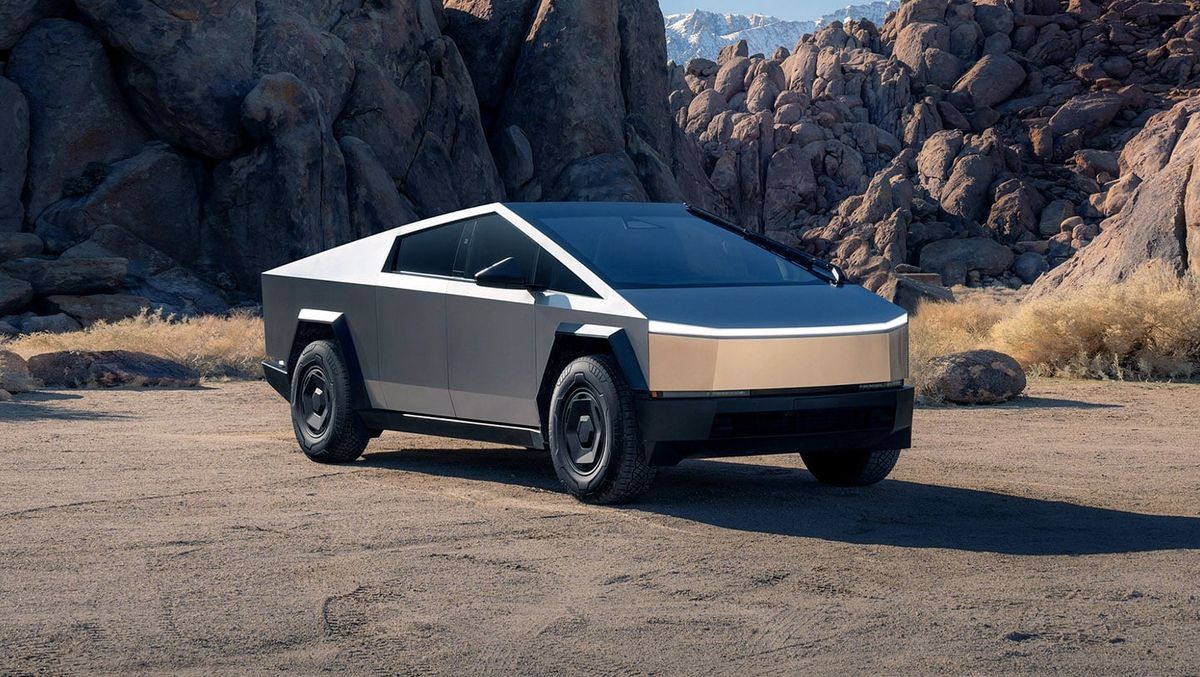 Tesla Cybertruck 2021. Кузов. Пикап 2-я кабина, 1 поколение