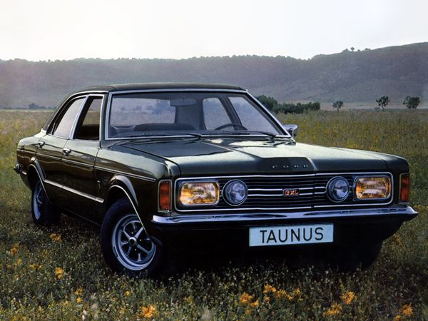 Ford Taunus 1970. Carrosserie, extérieur. Berline, 2 génération