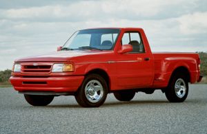 Форд Ренджер (Северная Америка) 1993. Кузов, экстерьер. Пикап Одинарная кабина, 2 поколение