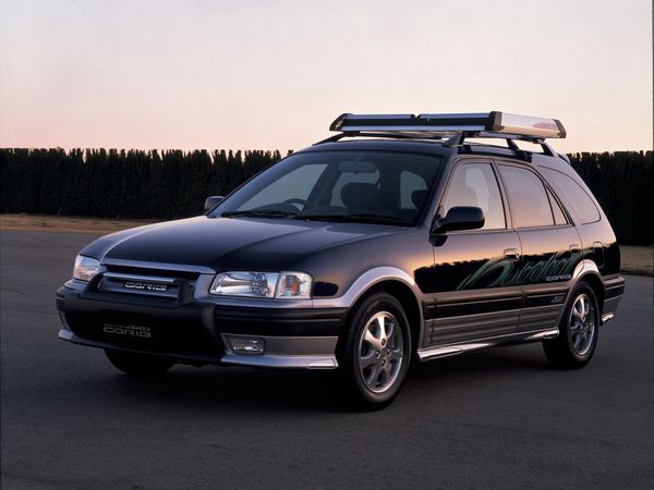 Toyota Sprinter Carib 1995. Carrosserie, extérieur. Break 5-portes, 3 génération