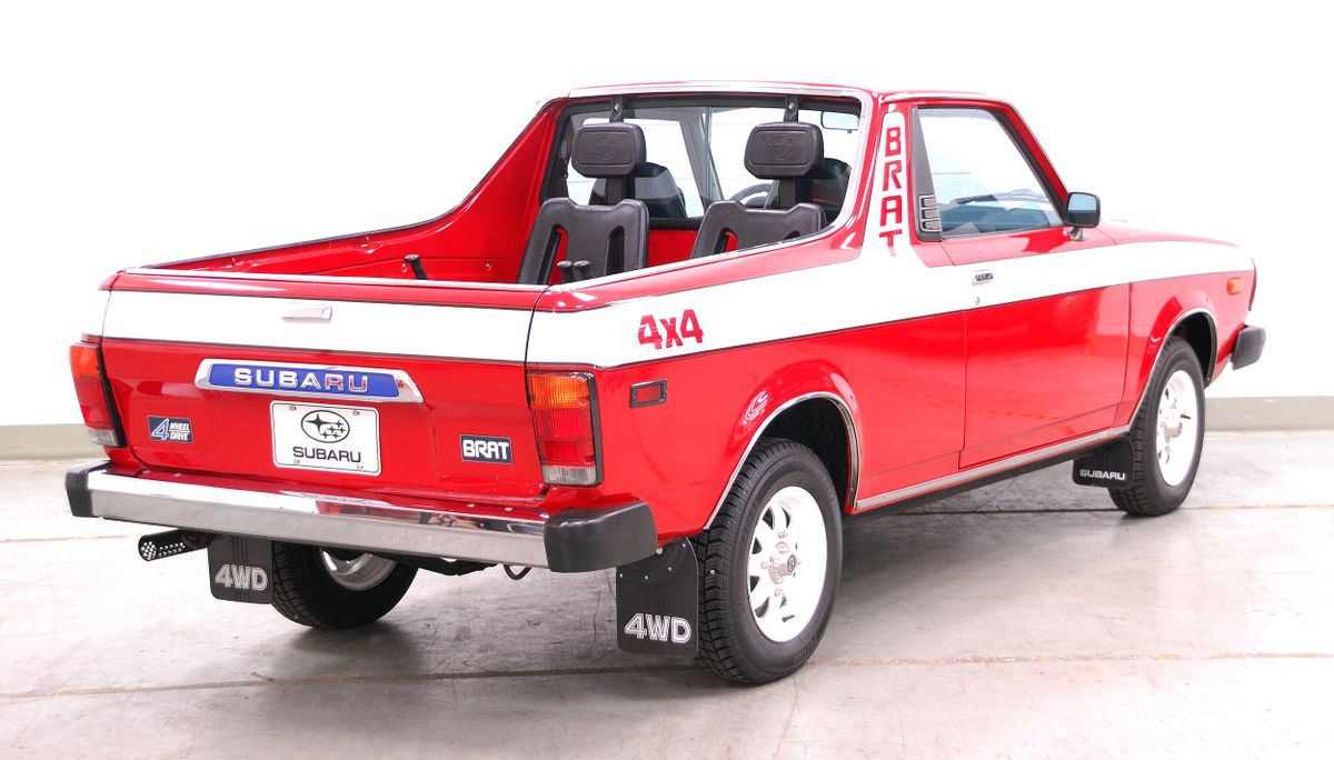 Subaru Brat 1978. Bodywork, Exterior. Pickup single-cab, 1 generation