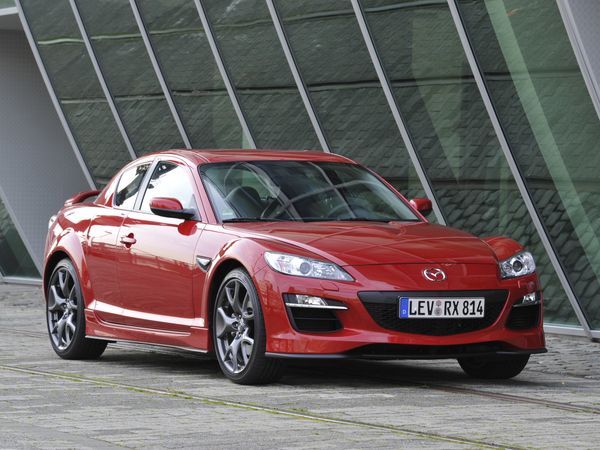 Мазда RX-8 2008. Кузов, экстерьер. Купе, 1 поколение, рестайлинг
