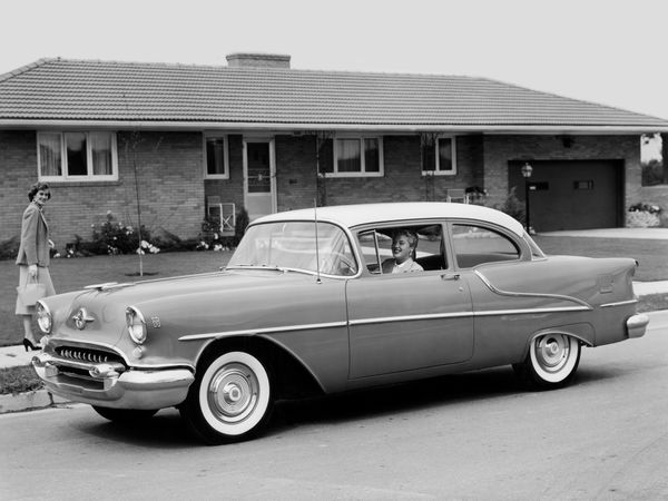 Oldsmobile Eighty Eight 1954. Bodywork, Exterior. Sedan 2-doors, 2 generation