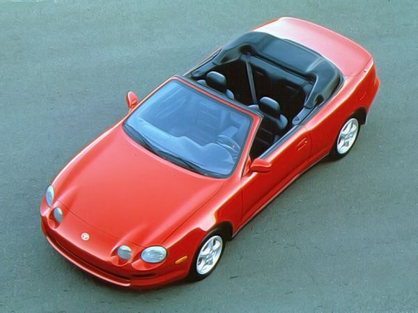 Тойота Селика 1996. Кузов, экстерьер. Кабриолет, 6 поколение, рестайлинг