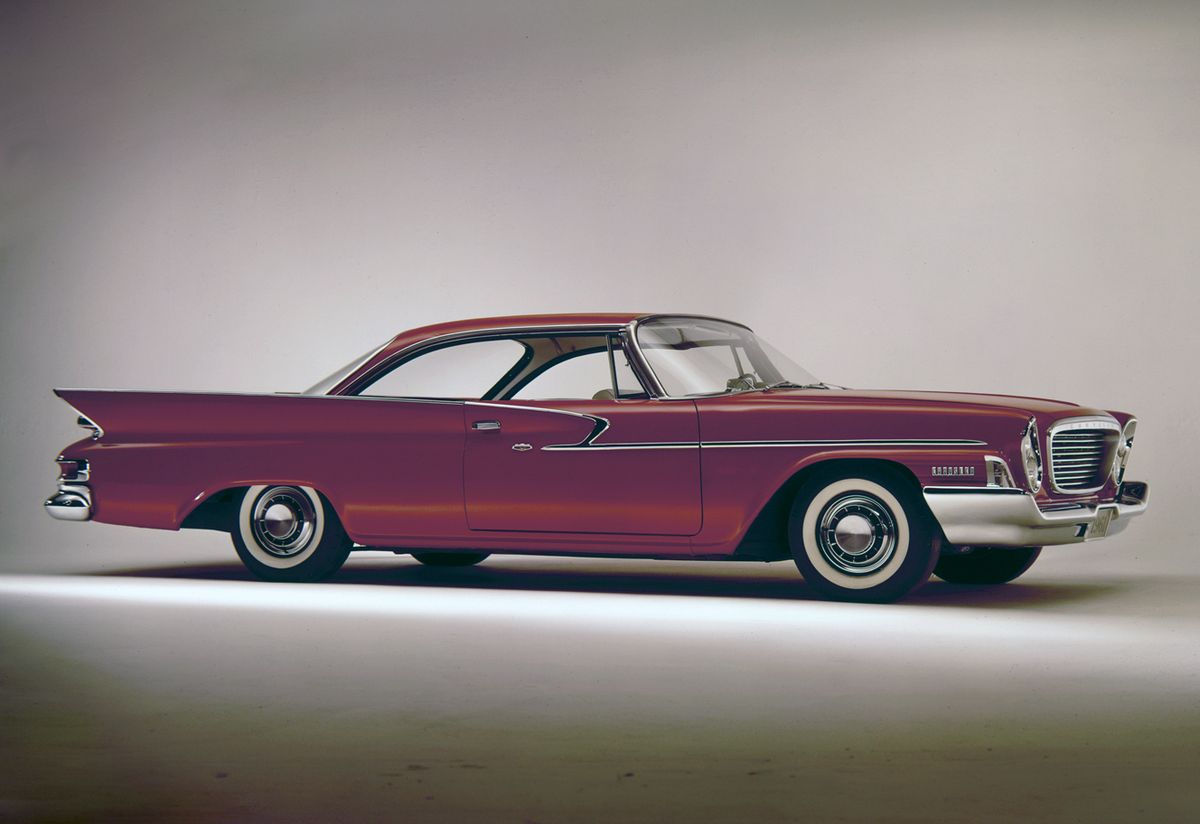 Chrysler New Yorker 1960. Carrosserie, extérieur. Coupé sans montants, 6 génération