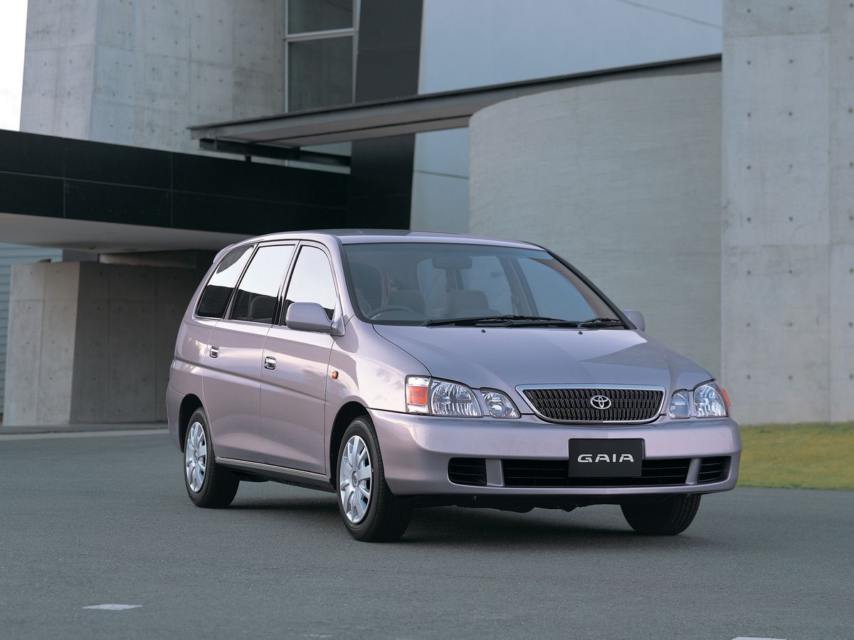 Toyota Gaia 1998. Carrosserie, extérieur. Compact Van, 1 génération