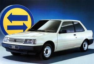 Peugeot 309 1985. Carrosserie, extérieur. Mini 3-portes, 1 génération