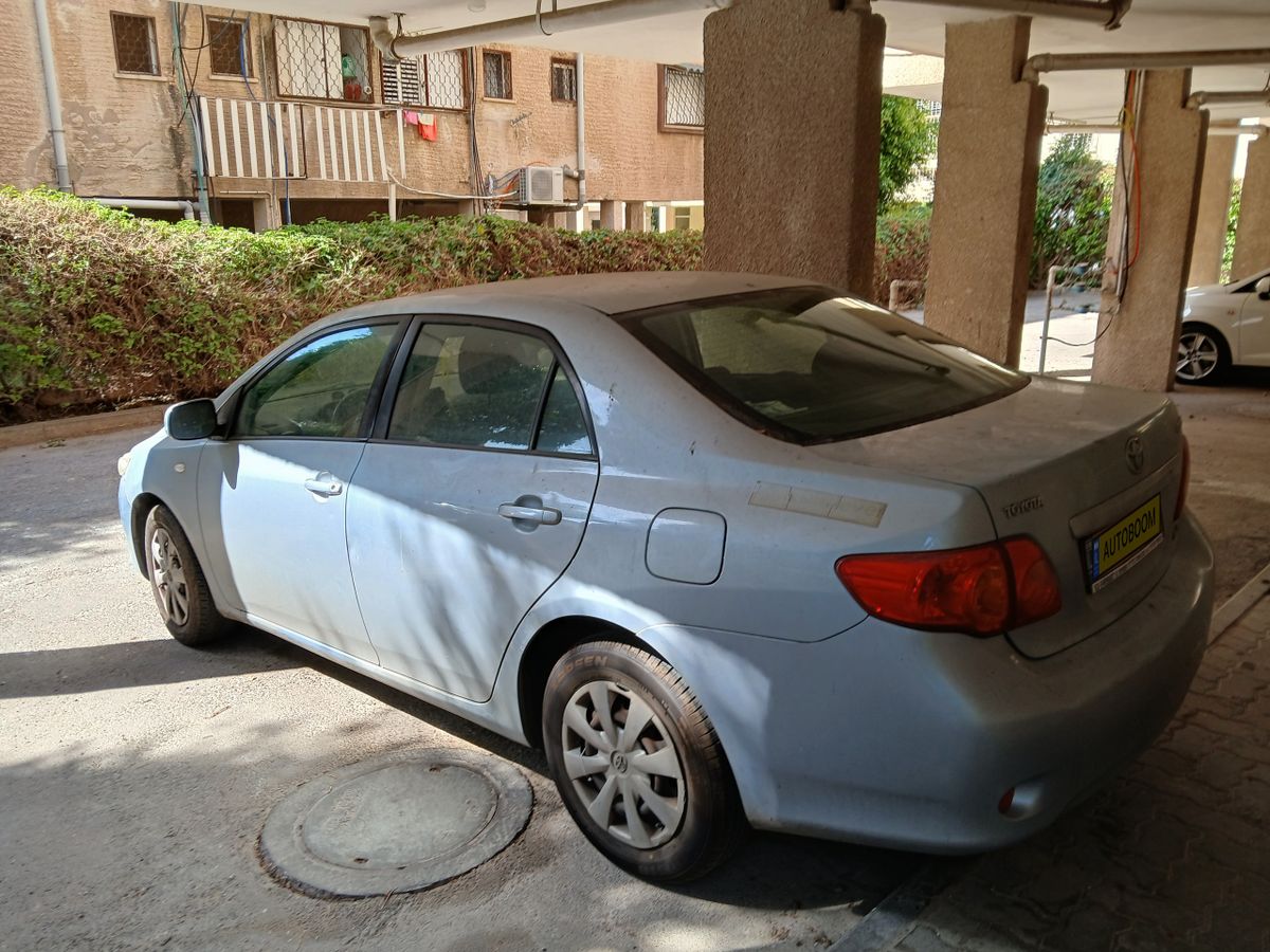טויוטה קורולה יד 2 רכב, 2009, פרטי