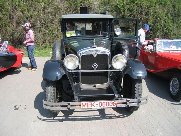 Adler Standard 6 1928. Carrosserie, extérieur. Limousine, 2 génération