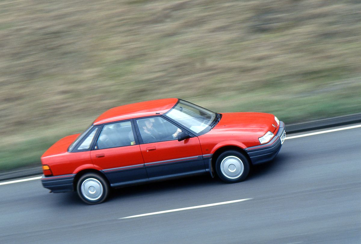 Rover 400 1990. Carrosserie, extérieur. Berline, 1 génération