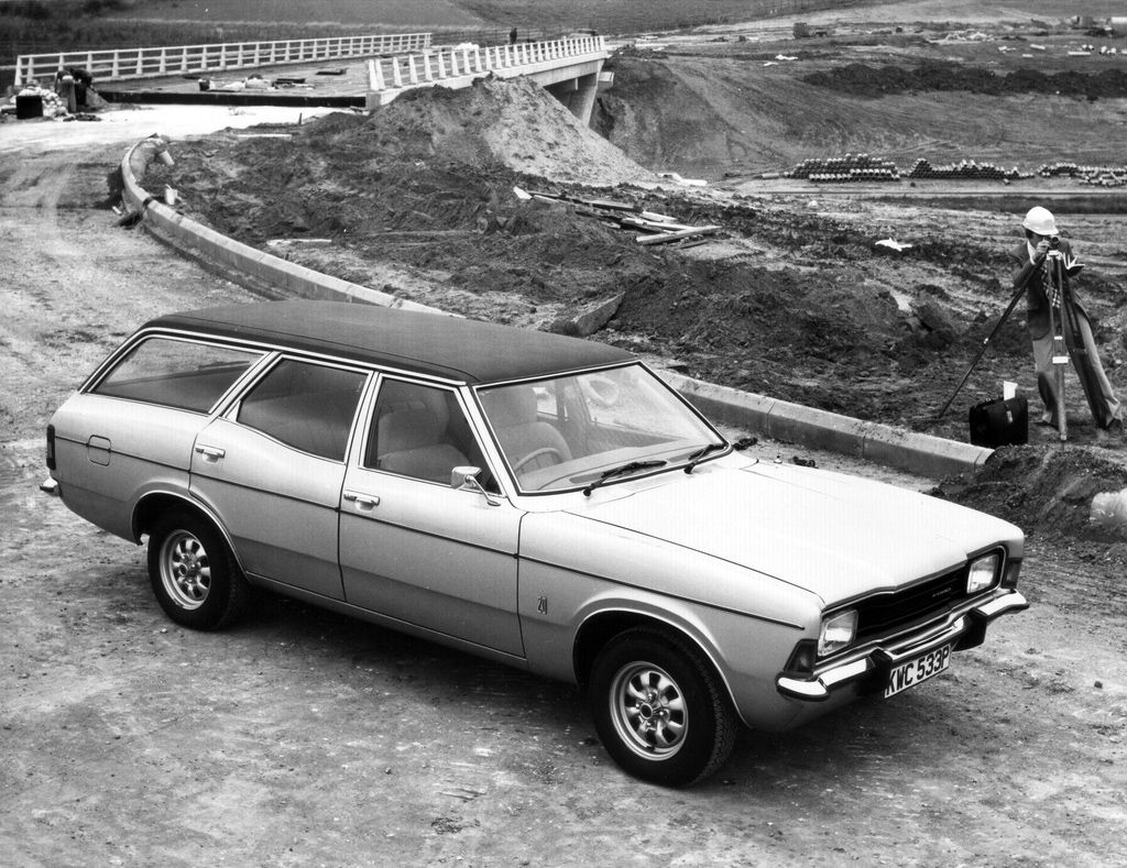 Ford Cortina 1970. Carrosserie, extérieur. Break 5-portes, 3 génération