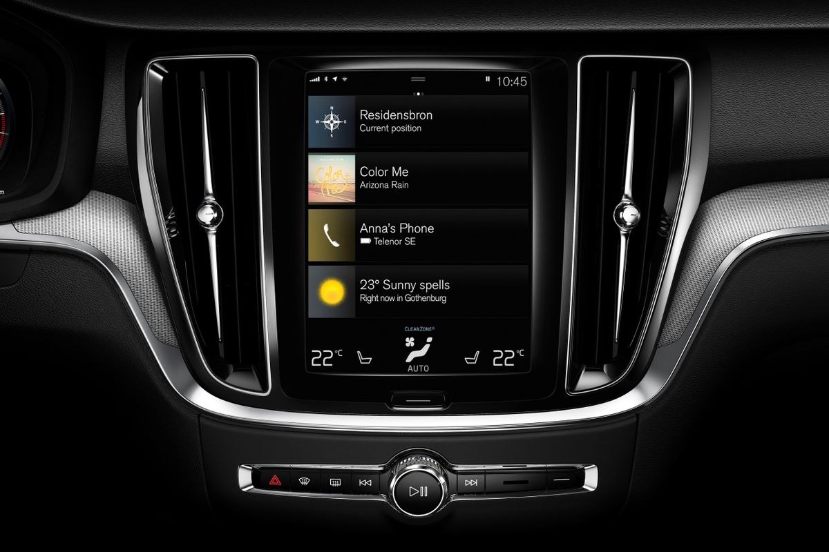 Volvo S60 2018. Navigation system. Sedan, 3 generation