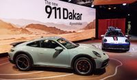 Porsche 911 Dakar 2022. Carrosserie, extérieur. VUS Coupé, 1 génération