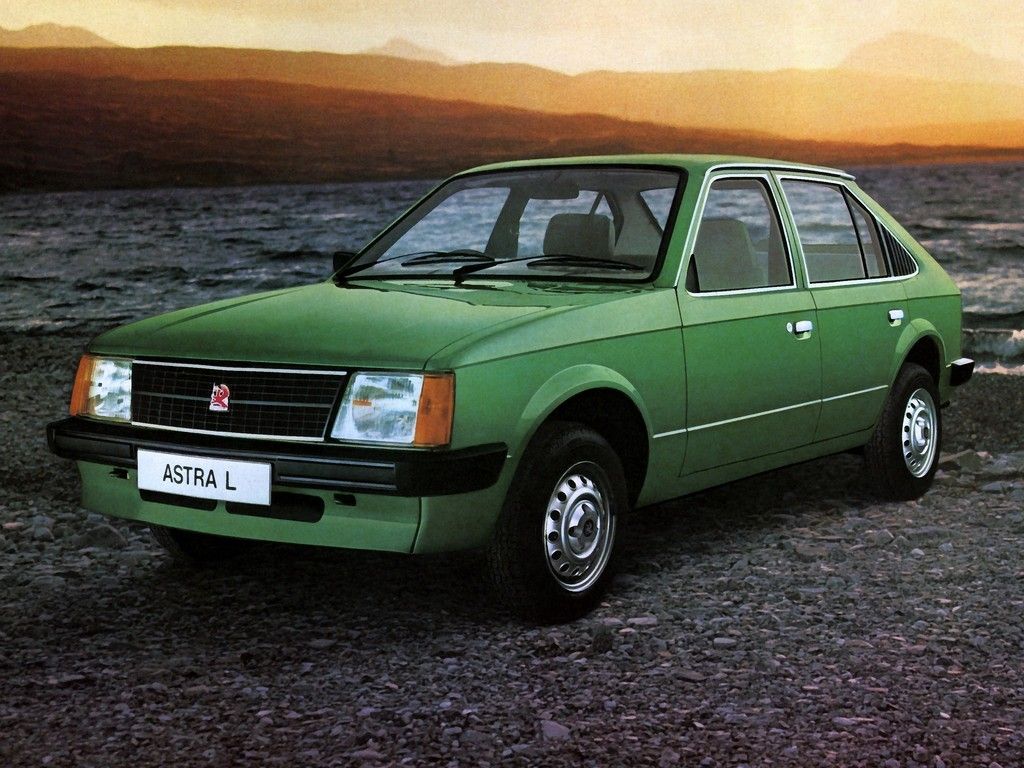 Vauxhall Astra 1979. Carrosserie, extérieur. Mini 5-portes, 1 génération
