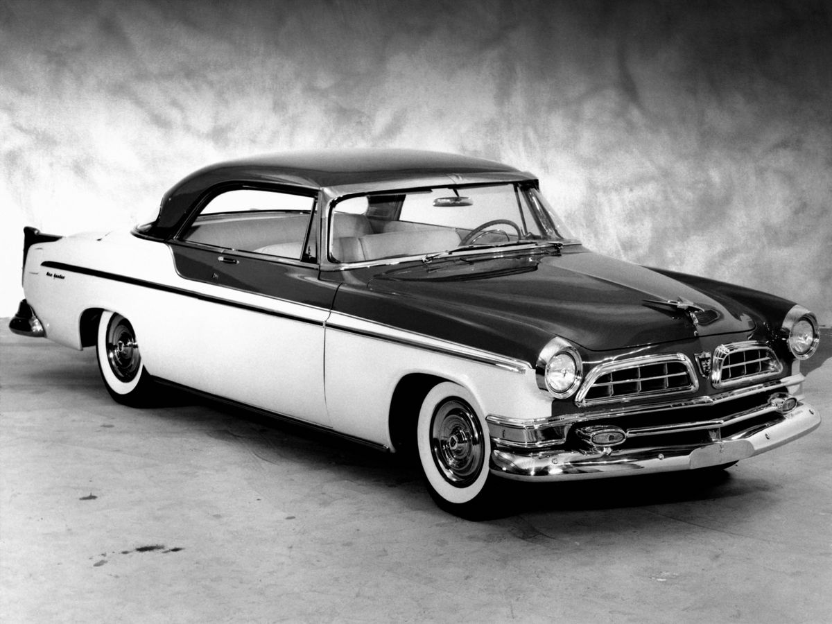 Chrysler New Yorker 1955. Carrosserie, extérieur. Coupé, 4 génération