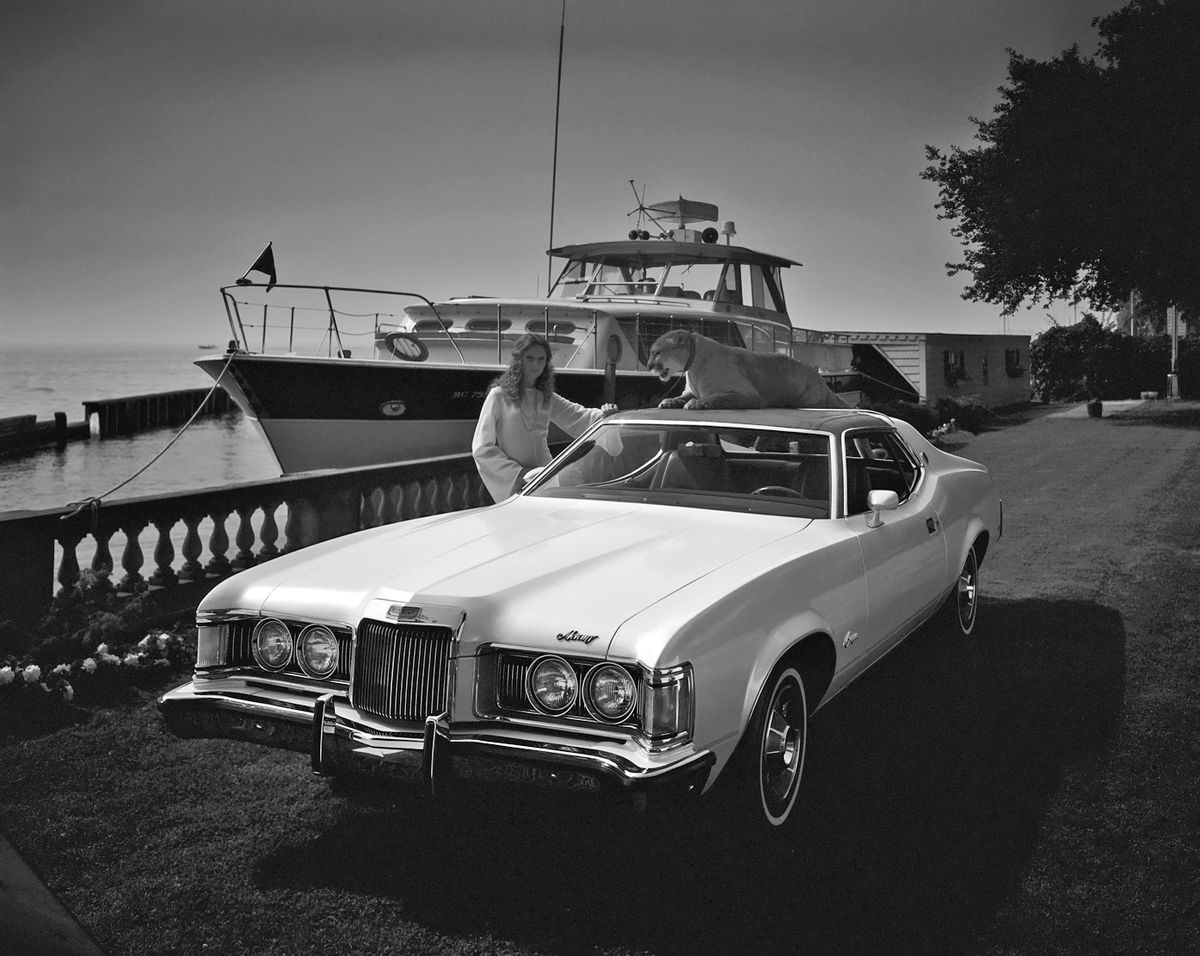 Mercury Cougar 1971. Bodywork, Exterior. Coupe Hardtop, 2 generation