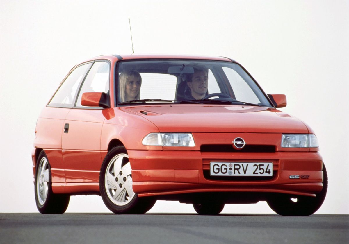 Opel Astra 1991. Bodywork, Exterior. Hatchback 3-door, 1 generation