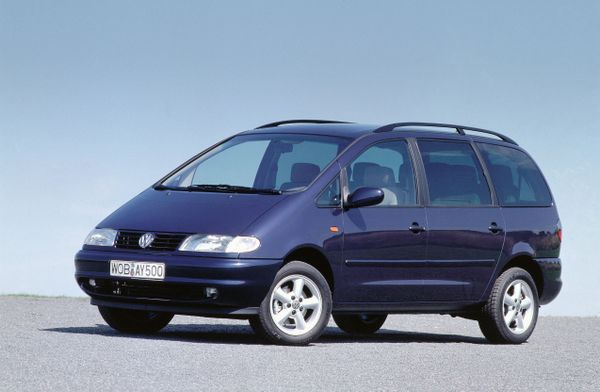 Volkswagen Sharan 1995. Carrosserie, extérieur. Monospace, 1 génération