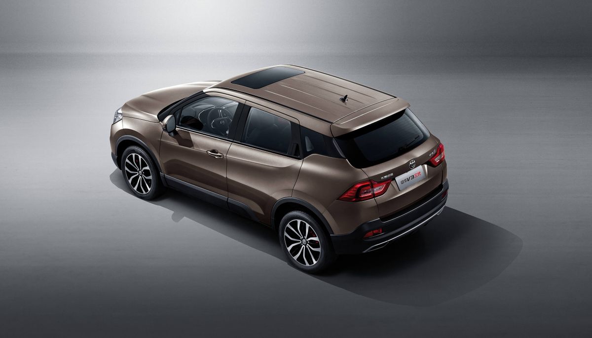 بريليانس V3 2017. الهيكل، المظهر الخارجي. SUV ٥ أبواب, 1 الجيل، تحديث